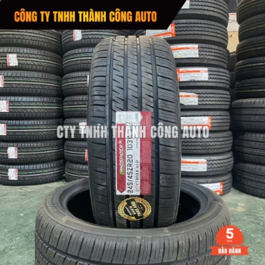Lốp 245/45R20 LANDSPIDER chính hãng Thái - Phù hợp Vinfast VF8 và Range Rover, giá ưu đãi 3.650.000₫ Lốp 245/45R20 LANDSPIDER chính hãng Thái - Phù hợp Vinfast VF8 và Range Rover, giá ưu đãi 3.650.000₫