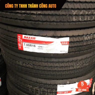 Lốp 700R16 MAXXIS UE102 12PR xuôi - Bố thép 7.00R16, ruột yếm chính hãng, giá ưu đãi 3,450,000₫ 2 Lốp 700R16 MAXXIS UE102 12PR xuôi - Bố thép 7.00R16, ruột yếm chính hãng, giá ưu đãi 3,450,000₫ 2