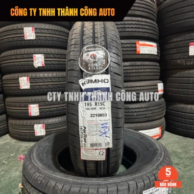 Lốp KUMHO 195R15C - Phù hợp Hiace 16 chỗ, Suzuki, Toyota - Giá chỉ 2.000.000₫ Lốp KUMHO 195R15C - Phù hợp Hiace 16 chỗ, Suzuki, Toyota - Giá chỉ 2.000.000₫
