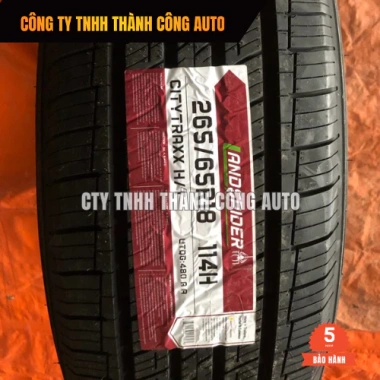 Lốp LANDSPIDER 265/65R18 chính hãng Thái Lan - Phù hợp Fortuner & Ranger - 3.08 triệu Lốp LANDSPIDER 265/65R18 chính hãng Thái Lan - Phù hợp Fortuner & Ranger - 3.08 triệu