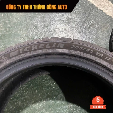 Lốp Michelin Sport 5 205/45R17 cho Kia Rio - Chính hãng, giảm 20% còn 3.150.000₫ 3 Lốp Michelin Sport 5 205/45R17 cho Kia Rio - Chính hãng, giảm 20% còn 3.150.000₫ 3