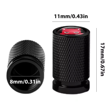 Lốp Van Thân Niêm Phong Hợp Kim – Tấm Chắn Bảo Vệ Thân Van Cho Xe Ô Tô, Xe Kéo, Xe Tải – Giá 44.000 VND