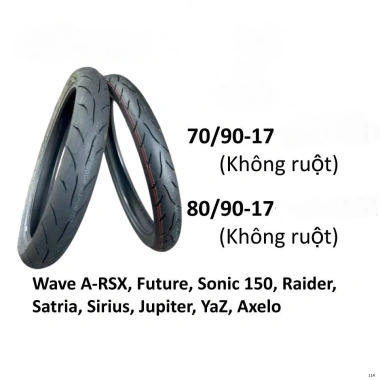 Lốp vỏ Victra không ruột 70/90-17 & 80/90-17 Wave Future Sonic Raider - 564.540₫ 2 Lốp vỏ Victra không ruột 70/90-17 & 80/90-17 Wave Future Sonic Raider - 564.540₫ 2