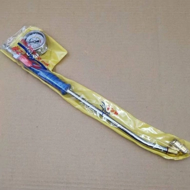 Lốp xe tải lớn + đồng hồ đo dầu, thanh bơm hơi, bộ bơm hơi hai đầu, đồng hồ đo áp suất lốp, ống khuỷu tay - Giá 230.685 VND 2