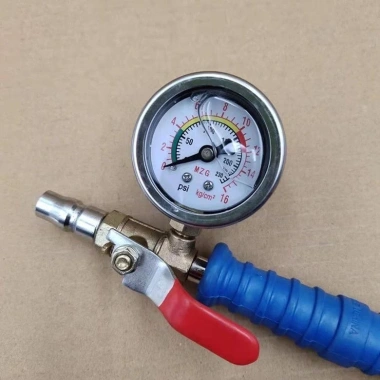 Lốp xe tải lớn + đồng hồ đo dầu, thanh bơm hơi, bộ bơm hơi hai đầu, đồng hồ đo áp suất lốp, ống khuỷu tay - Giá 230.685 VND 7