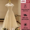 LORIS Lyna Dress - Đầm dài hở lưng sang trọng, giảm giá 486.000₫
