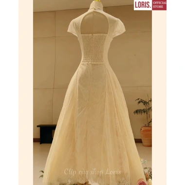 LORIS Lyna Dress - Đầm dài hở lưng sang trọng, giảm giá 486.000₫ 8