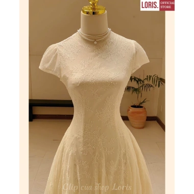LORIS Lyna Dress - Đầm dài hở lưng sang trọng, giảm giá 486.000₫ 10