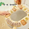 Lót bồn cầu gấu Capybara - Đáng yêu, bảo vệ tối ưu, giá sỉ ưu đãi 34.500đ 4