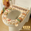 Lót bồn cầu gấu Capybara - Đáng yêu, bảo vệ tối ưu, giá sỉ ưu đãi 34.500đ 8