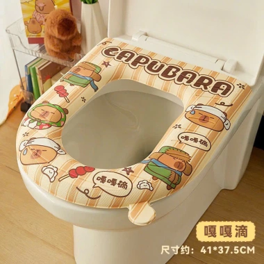 Lót bồn cầu gấu Capybara - Đáng yêu, bảo vệ tối ưu, giá sỉ ưu đãi 34.500đ 8 Lót bồn cầu gấu Capybara - Đáng yêu, bảo vệ tối ưu, giá sỉ ưu đãi 34.500đ 8