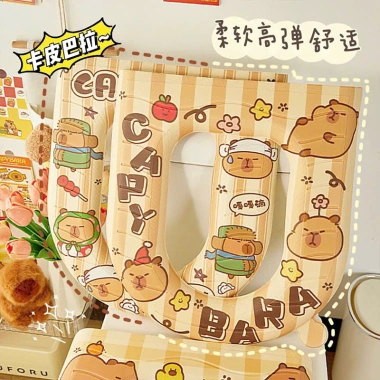 Lót bồn cầu gấu Capybara - Đáng yêu, bảo vệ tối ưu, giá sỉ ưu đãi 34.500đ 9 Lót bồn cầu gấu Capybara - Đáng yêu, bảo vệ tối ưu, giá sỉ ưu đãi 34.500đ 9