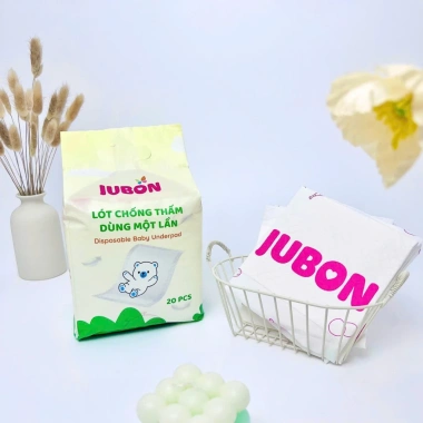 Lót chống thấm cho bé dùng một lần Jubon 20 miếng 30x45 cm Giá 80.000đ 2