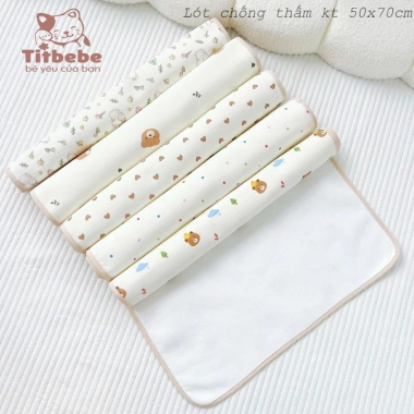 Lót Chống Thấm Xô Muslin Cao Cấp Siêu Mềm, Thoáng Mát Cho Bé - Giá 115k