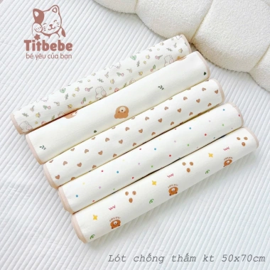 Lót Chống Thấm Xô Muslin Cao Cấp Siêu Mềm, Thoáng Mát Cho Bé - Giá 115k