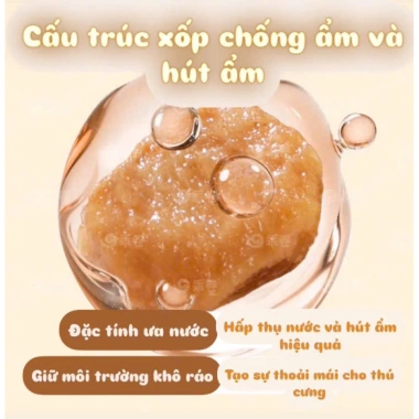 Lót chuồng hamster Hạt Vỏ Óc Chó GJGJO – Thân thiện, khử mùi, ít bụi, an toàn – Giá ưu đãi 138k (166,980đ) Hà Nội 2