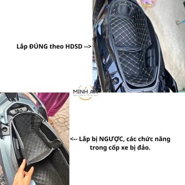 Lót Cốp Túi Đựng Bộ Sạc Xe Máy Điện Vinfast Vero X & Feliz Neo S, Klara - Giá 200k 9