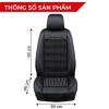 Lót ghế ô tô hạt gỗ cao cấp chống nóng massage lưng da PU gỗ thật - 355.000 VND 5