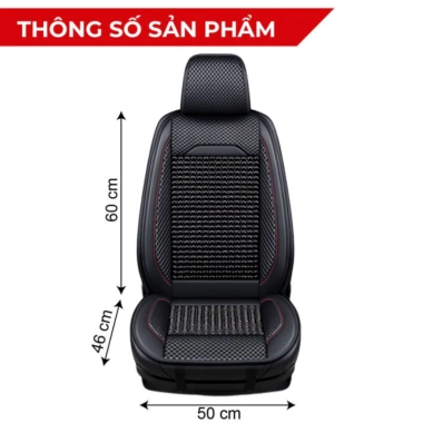 Lót ghế ô tô hạt gỗ cao cấp chống nóng massage lưng da PU gỗ thật - 355.000 VND 5 Lót ghế ô tô hạt gỗ cao cấp chống nóng massage lưng da PU gỗ thật - 355.000 VND 5