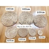 Lót Lục Bình, Thảm Cói Tròn Vintage 10‑40cm – Giá sỉ 15.000 (Giá gốc 18.900) – Dùng lót ly, bình hoa, trang trí