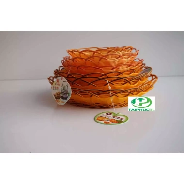 Lót nồi nhựa giả tre chống nóng, kê nồi cơm điện, đế lót PHƯƠNG NAM đủ size 20.000₫