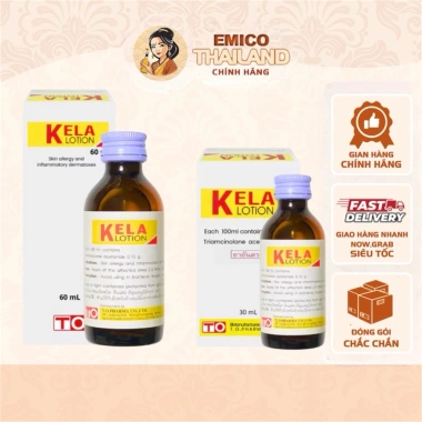 Lotion Kela Giảm Viêm Nang Lông Thái Lan 30ml-60ml - Chỉ 42.000 VND, da mịn nhanh