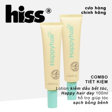 Lotion Kiềm Dầu Happy Hair Day 100ml - Tóc Bồng Bềnh, Giảm Bết, Giá 215.000 VND 10 Lotion Kiềm Dầu Happy Hair Day 100ml - Tóc Bồng Bềnh, Giảm Bết, Giá 215.000 VND 10