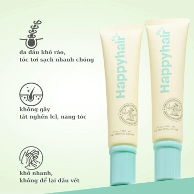 Lotion Kiềm Dầu Happy Hair Day 100ml - Tóc Bồng Bềnh, Kiểm Soát Dầu, 299k
