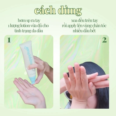 Lotion Kiềm Dầu Happy Hair Day 100ml - Tóc Bồng Bềnh, Kiểm Soát Dầu, 299k