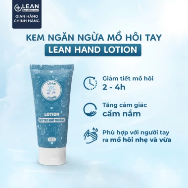 Lotion Lean Hand giảm tiết mồ hôi tay - tay khô thoáng, không bám, chỉ 99.000