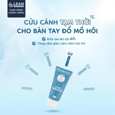Lotion Lean Hand giảm tiết mồ hôi tay - tay khô thoáng, không bám, chỉ 99.000