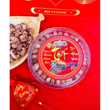Lotusie Hạt Điều Rang Muối Xếp Hoa 500gr - Giá ưu đãi 160k, thơm giòn, ngon lành