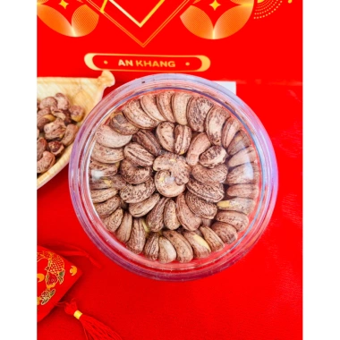 Lotusie Hạt Điều Rang Muối Xếp Hoa 500gr - Giá ưu đãi 160k, thơm giòn, ngon lành