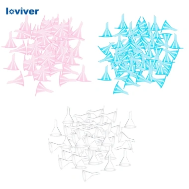 Loviver 100 Phễu Mini Trong Suốt Đựng Nước Hoa, Bột, Tinh Dầu – Giá chỉ 82.500đ