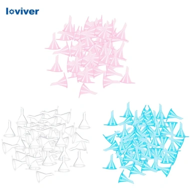 Loviver 100 Phễu Mini Trong Suốt Đựng Nước Hoa, Bột, Tinh Dầu – Giá chỉ 82.500đ