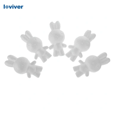 Loviver 5 chiếc Đồ trang trí Polystyrene hình 14cm - Bộ DIY thủ công giảm giá 46.200 VND 4