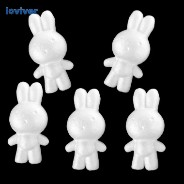 Loviver 5 chiếc Đồ trang trí Polystyrene hình 14cm - Bộ DIY thủ công giảm giá 46.200 VND 6