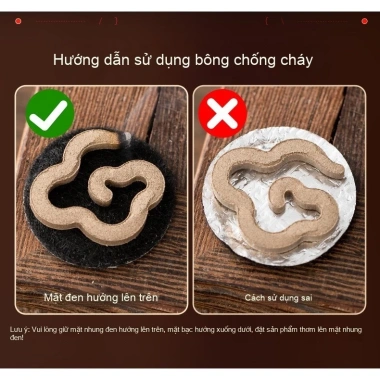 Lư hương Kì Lân Mini Vân Mây 60g - kim loại nặng, an toàn, ít khói, thơm lâu 3 Lư hương Kì Lân Mini Vân Mây 60g - kim loại nặng, an toàn, ít khói, thơm lâu 3