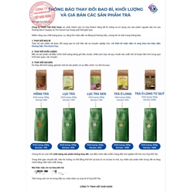 Lục Trà Lài The Good Cup - Giải Khát Tự Nhiên, Thơm Mát, Giảm 18% Từ KSupply