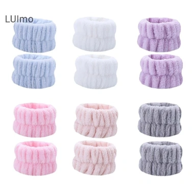 Luimo 1 Cặp Dây Đeo Tay Yoga Nữ Washband Spa Microfiber Thấm Hút SBS Giá 32.724 VND 7