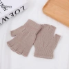 Luimo 1 Đôi Găng Tay Dệt Kim Ngắn Nửa Ngón Nhiều Màu Sắc Ấm Cổ Tay Phụ Kiện Xe Đạp SBS 6
