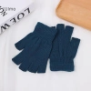Luimo 1 Đôi Găng Tay Dệt Kim Ngắn Nửa Ngón Nhiều Màu Sắc Ấm Cổ Tay Phụ Kiện Xe Đạp SBS 10