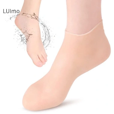 Luimo 1 Đôi Tất Chăm Sóc Bàn Chân Spa Silicone Dưỡng Ẩm Gel Chống Nứt Bảo Vệ SBS Giá 50.976 VND