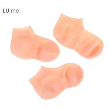 Luimo 1 Đôi Tất Chăm Sóc Bàn Chân Spa Silicone Dưỡng Ẩm Gel Chống Nứt Bảo Vệ SBS Giá 50.976 VND