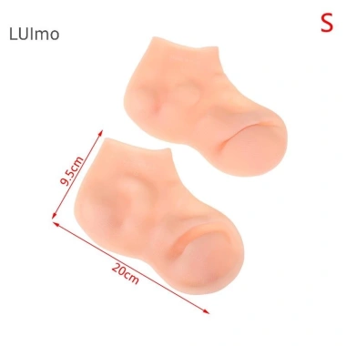 Luimo 1 Đôi Tất Chăm Sóc Bàn Chân Spa Silicone Dưỡng Ẩm Gel Chống Nứt Bảo Vệ SBS Giá 50.976 VND