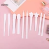 LUImo 100 Cái Lốc Đầu Tròn Thử Nghiệm Nước Hoa Kiểm Tra Dải Giấy Hình Hoa SBS - 46.200₫ 2