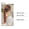 Luimo 50 chiếc lưới tóc đen co giãn, bun tóc vô hình 30-60cm - Giá chỉ 64.000₫ 3