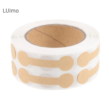 Luimo 500 Cái Lốc Trang Sức Giá Thẻ Tự Dính Tròn Barbell Dán Nhãn DIY SBS Giá ưu đãi 43.524₫