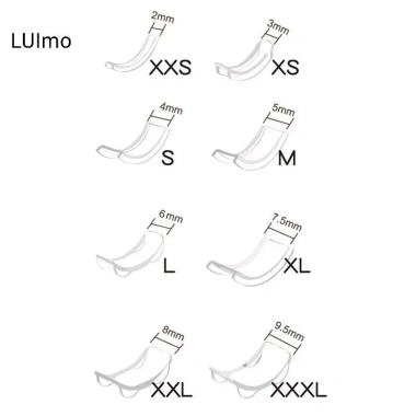 LUImo Bộ 8 Vòng Điều Chỉnh Kích Cỡ + Miếng Đệm Bảo Vệ Vô Hình Đa Size – Giá ưu đãi 34.760₫