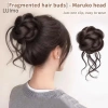 LUImo Bun Chignon Lộn Xộn - Kẹp Trong Tóc Lông Tơ Xoăn Đuôi Ngựa SBS Nữ 2